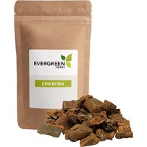 Bark 8 oz Evergreen Herbs Cinchona Bark 8 oz - Resealable Stand Up Pouch to Ensure Freshness!, 1
