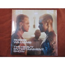 들랑달랑 희귀앨범 LP판 레코드판 유럽 ​​버전 Robbie Williams The Heavy Entertainment Unopened LP