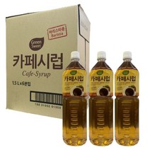 대상 카페시럽 1.5리터 x 6개