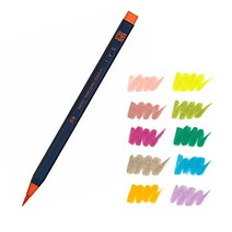 아카시아 붓펜 낱개 30색상, CA200-18 와인색