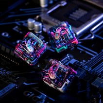 저소음밀키축 조약돌키보드 키보드공방 ZD맞춤형 기계식 키보드 Dwarf Factory McWhale V2 고래 수지 키캡, [07] 티탄즈94, [01] 공식 규격, [01] 없음