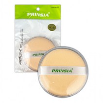 프린시아 케론 분첩 중 케이스형 화장퍼프 1P D 미용퍼프 캐론 후로킹퍼프, 단품