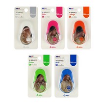 [코리아스퀘어] 아모스 미러 수정테이프, 색상랜덤