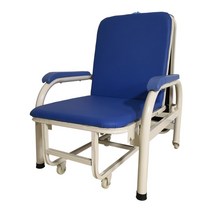 보호자 간이 의자 침대 보조 간병인 의자겸침대 간호, 클래식(사무라이블랙)어셈블리