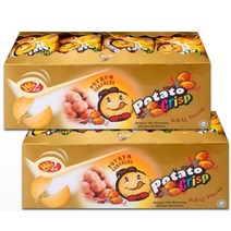 (쿠팡 수입과자. 어린이집간식))포테이토 크리스프 바베큐 900g + 2박스