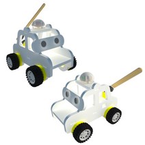 창작용 우드락 자석자동차(LED형)(1인용)