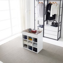 베리 옷방 4단 시스템 800 오픈 아일랜드 드레스룸 악세사리 서랍장 수납장, 순백