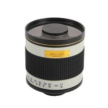 Lightdow-500mm F6.3 망원 미러 렌즈 + T2 마운트 어댑터 링 캐논 니콘 펜탁스 소니 DSLR 카메라 용, CHINA_Nikon