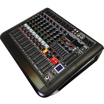 전문가용 파워드믹서 앰프내장 믹서앰프 일체형 USB 블루투스 APM-800BT STM-HL