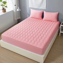 국내산 순면 스테이 누빔매트리스커버 킹K