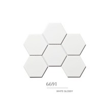 유광 모자이크타일 수영장타일 헥사곤타일 197X256 AMBRA 엠브라 6691