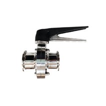 스텐 304쎄니타리 버터플라이밸브2S(2F 50.8mm)위생용 관이음쇠