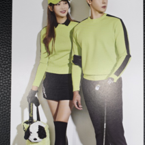 파사디골프(대전둔산점) 남성간절기 테잎배색 라운드니트 Q20FKP217M