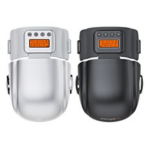 샤오미 Pangao 무릎안마기 무선온열 고주파 마사지기, 블랙