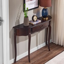 엔틱 콘솔 디자인 인테리어 베란다 현관 복도 수납장, K(90x30x85cm)