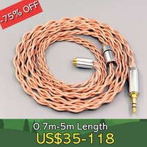 그래핀 동축 혼합 이어폰 케이블 7N OCC 차폐 AKG N5005 N30 N40 MMCX LN007763, [08] 5m, [05] XLR 4 Pole Male