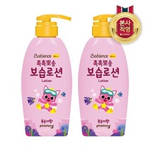 LG생활건강 핑크퐁 보습로션 380ml (복숭아향) X 2개, 기타