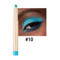BLOWFISH FUGU컬러 아이라이너 글리터 아이섀도 스틱 1p/12p 아이섀도 스틱 안번지는 아이라이너, 10#