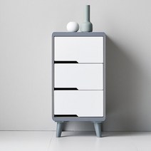 힐리 서랍장 3단 400, 상세설명 참조, 그레이
