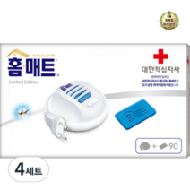 라이브잇 홈매트 대한적십자사 코드롤러 훈증기+리필 90P, 8세트, 326g