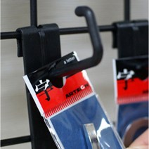 [FreeManner] 메쉬망 휀스망 철망 고리 후크 걸이 8P 검정색 상품진열 매대, 검정 8p
