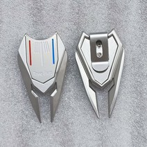 트루펏 그린보수기 볼마커 디봇툴 잔디 보수기 골프 매너 액세서리 라운딩, 화이트, 롱, 1개