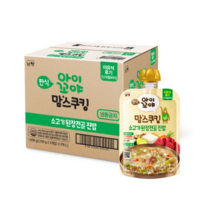 아이꼬야 맘스쿠킹 이유식 100g, 혼합맛(전복/표고버섯), 1000g, 1개