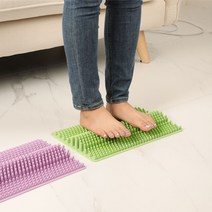 베러메디 국산 발 지압판 지압매트 pvc, 라벤더, 1개