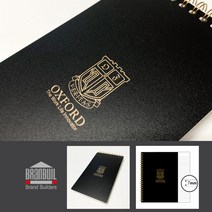 옥스포드 블랙 PP 스프링노트 A5 B5 A4 절취노트 유선노트, 3000 A5 상철