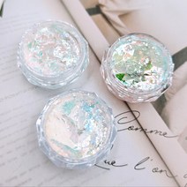 초박 반사 유리 네일 글리터 3종세트