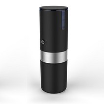 사무실커피머신 대용량커피메이커 드립커피머신 휴대용 커피 머신 가정용 및 자동차 메이커 12V 100ml, 02 Black