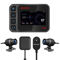 오토바이 대시 캠 1080P 듀얼 HD 카메라 방수 및 DeepMoto D10A의 3인치 IPS 스크린 드라이빙 레코더 내장 GPS WiFi 루프 녹화 주차 가드 기능 포
