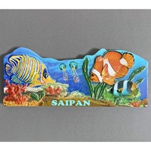 맛있는굿즈 호주 미국 하와이 뉴욕 괌 사이판 뉴질랜드 냉장고자석 마그넷 마그네틱 기념품, C미국39.사이판