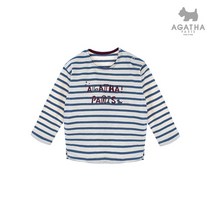 아가타키즈 모니스트라이프티셔츠(AAFT1T07_BL)