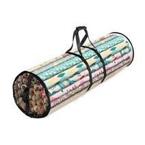 공간 절약형 크리스마스 포장지 학교 보관함 정리 용기 유용한 경량 포장지, Black