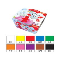 도너랜드 [도너랜드] 깃털처럼 가벼운 다양한 칼라천사점토 30g 벌크, 천사칼라점토 30g 노랑