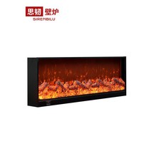 아파트벽난로 전기 화목 미니 보일러겸용 난방겸용, 800X660X180 테두리 없는 장식