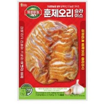 칠성 의성마늘 훈제오리슬라이스 400g, 11개