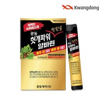 광동 헛개파워 찐한포 알바린, 15ml, 20포