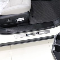 [써카] 토레스 도어 스텝 발판 발자국방지 커버 스티커 패드 튜닝 실내 인테리어 용품, 펠트 차량한대분