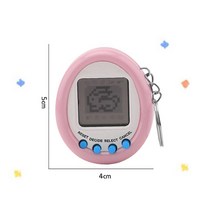 전자 디지털 애완 동물 게임 콘솔 90 년대 향수 가상 대화형 장난감 생일 기념일, 한개옵션1, 04 Pink