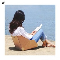 휴대용 종이 등받이의자 2개입 매가토트 _ 1524871EA, 쿠팡 본상품선택, 쿠팡 본상품선택