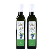 팜투마켓 비정제 압착 포도씨유 포도씨오일 500ml, 8병