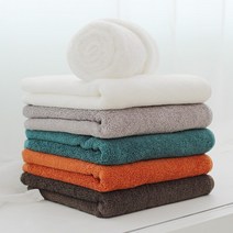 클라우망 미니바스 타월 260g 40수 코마사, 로얄 오렌지, 5개