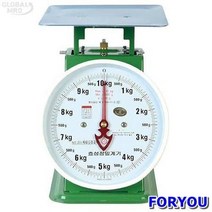 ForU999 효성정밀계기 지시저울10KG 1개 안전용품 배관자재 공구 전기용품 사무용품, 상세페이지 참조