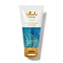 Bath and Body Works 여행용 사이즈 바디 케어 - 70.9g(2.5온스) 24시간 수분 바디 크림 - 다양한 향! (솔트워터 브리즈) 배쓰앤바디웍스