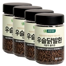 자연지인 우슬닭발환 저분자 콜라겐 용기형 관절 연골 추천 무릎관절, 4병, 150g