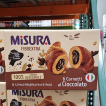 MISURA 미주라 초코 통밀 크로와상 코스트코 판매, 900g+900g(2박스)