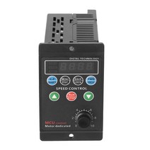 모터 벡터 인버터 속도 컨트롤러 750w 속도 제어 스위치 모터 삼상 220v, 검은 색, 200W