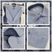 레노마셔츠 긴 소매/구김성 적은/카라 소매 배색/멜란 솔리드/옴므 일반핏 RMFSGP920 -B